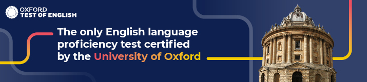 Oxford Test of English banner